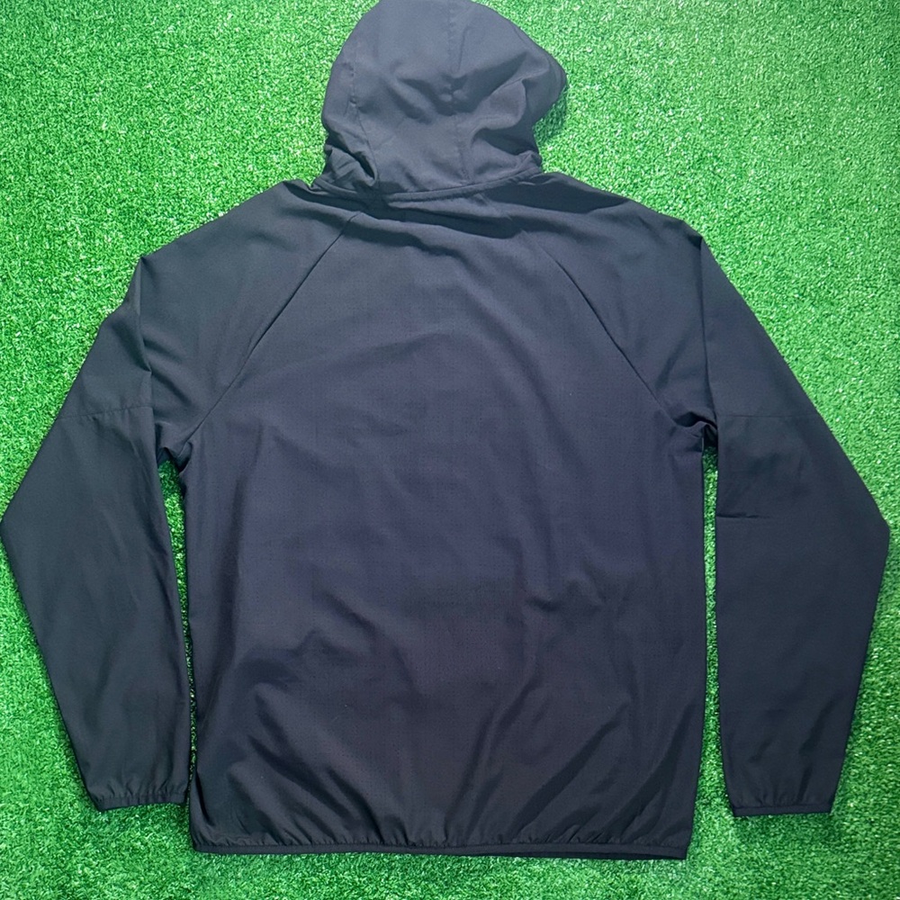 DKNY Sporty Black and Red Windbreaker with Hood - Picture 6 of 6